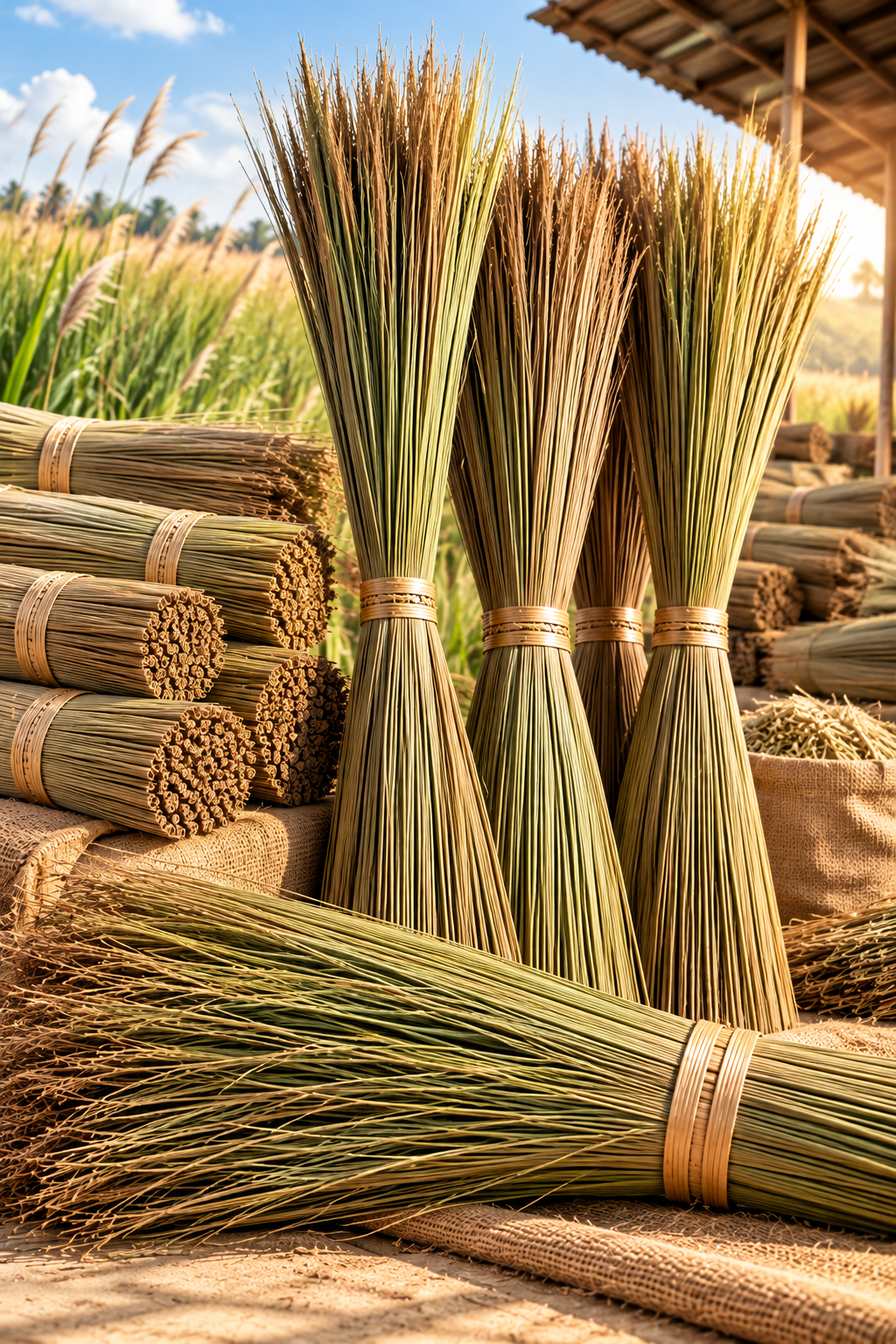 Broom Grass bundles - Jai Maa Kali